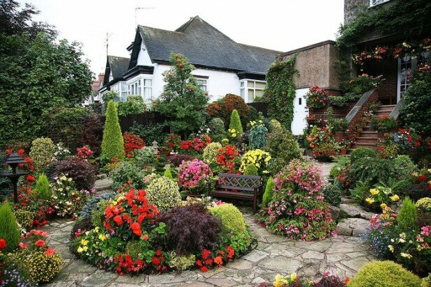 Английский сад на участке