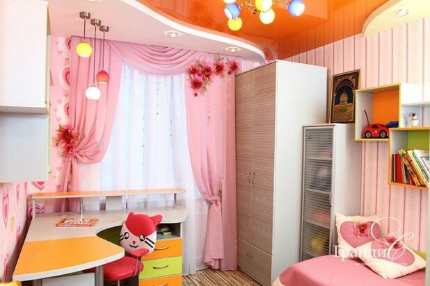 шторы для детской комнаты девочки